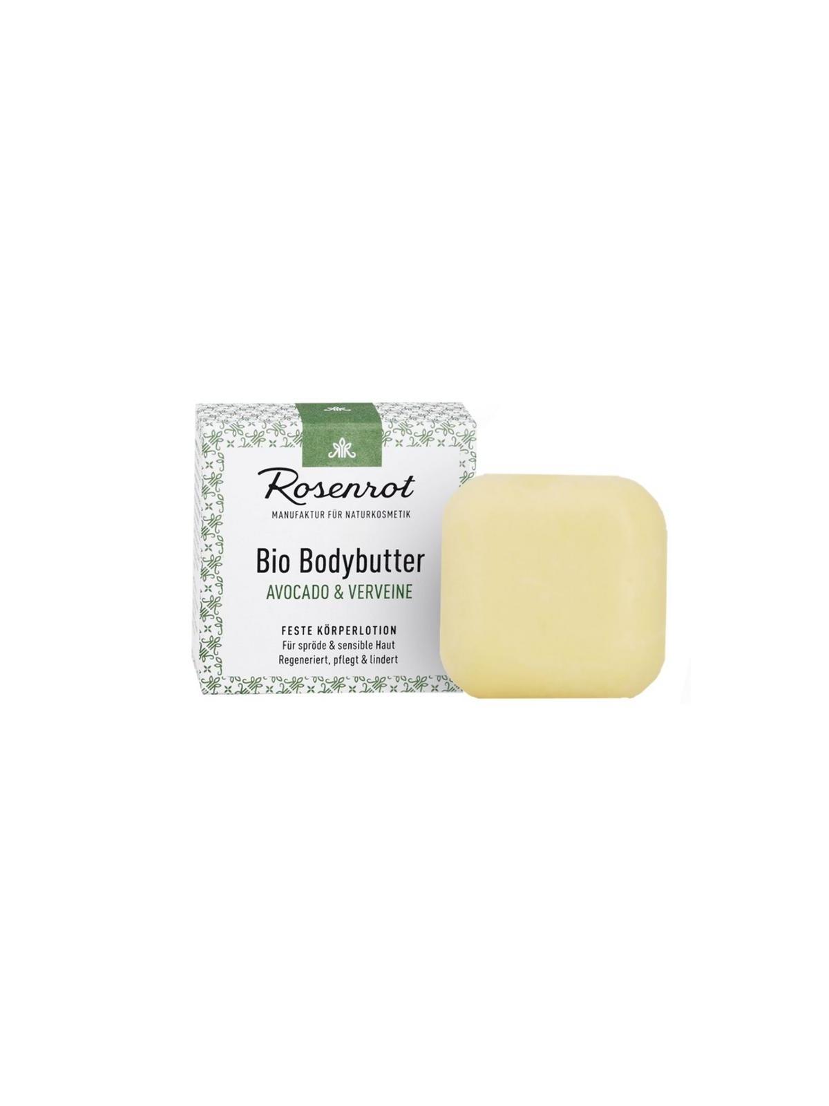 Organic body butter avocado & verveine
