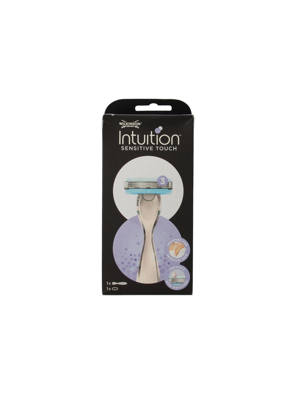 Intuition sensitive touch razor