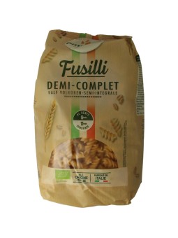 Fusilli halfvolkoren familie verpakking bio