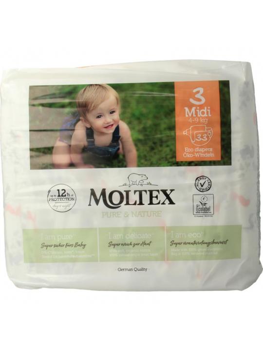 Pure & nature babyluiers midi