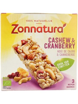 Notenreep cashew cranberry bio