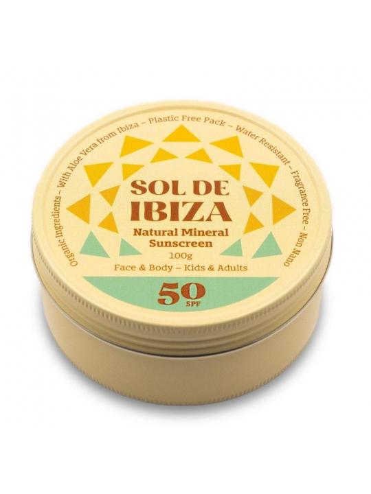 Zonnebrand blikje vegan SPF50