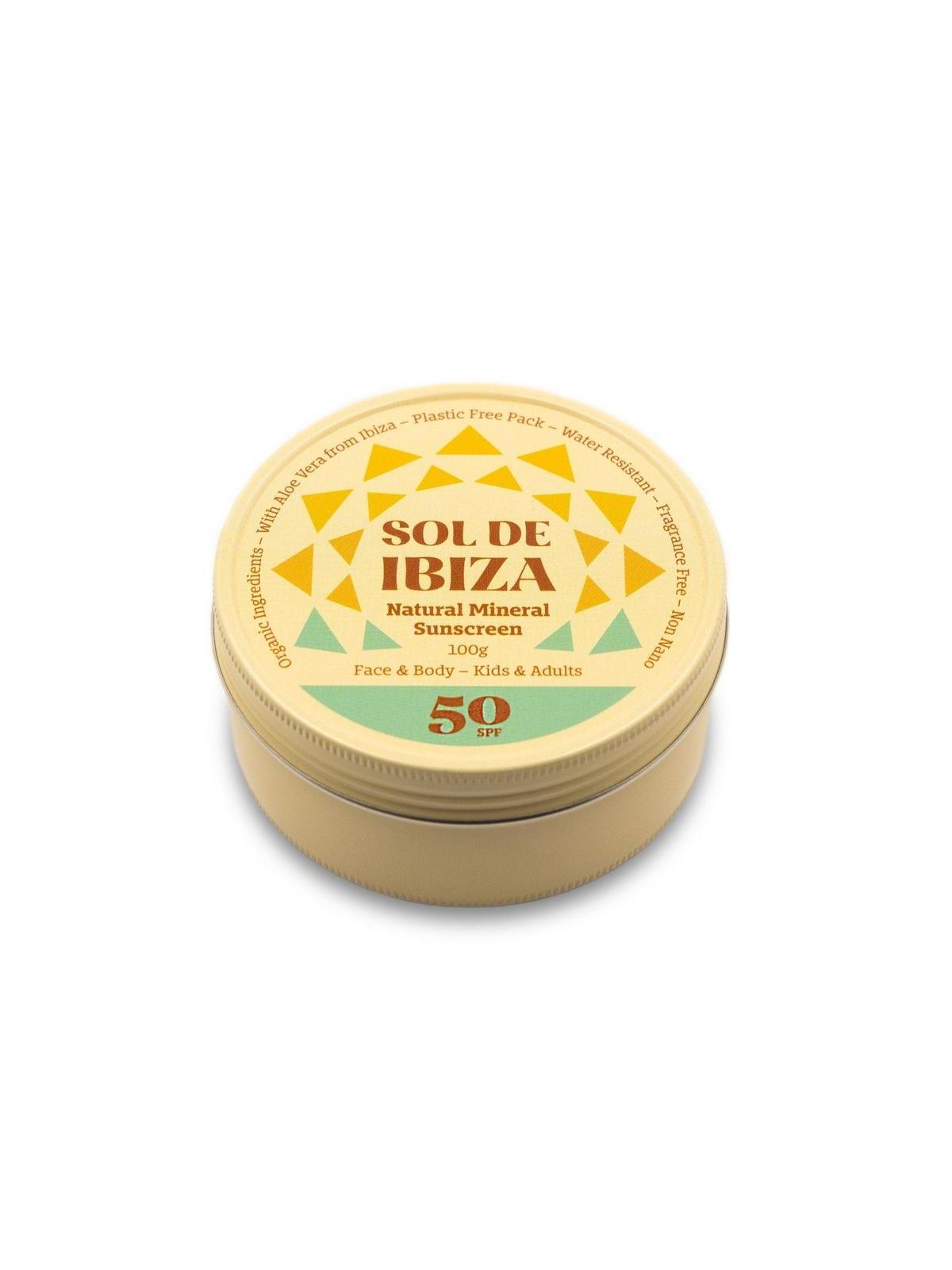 Zonnebrand blikje vegan SPF50