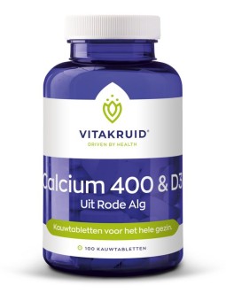 Calcium 400 & D3 uit rode alg