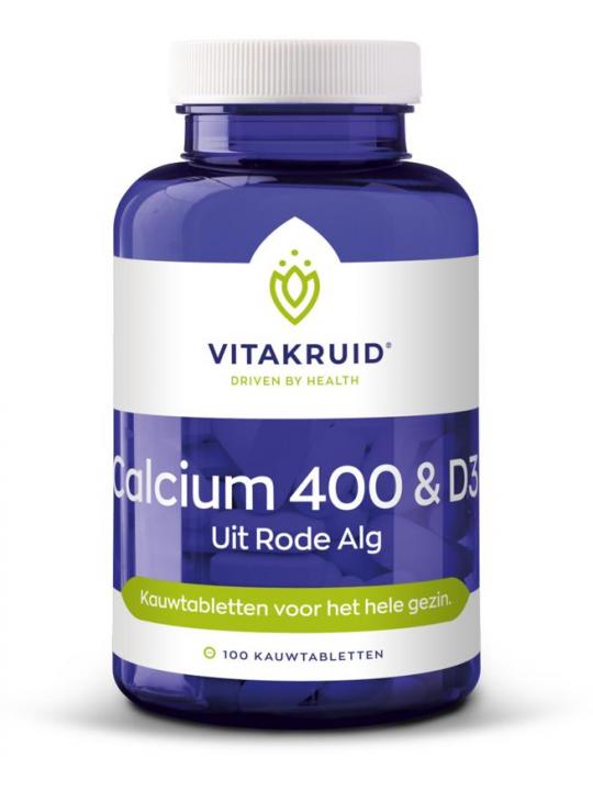 Calcium 400 & D3 uit rode alg