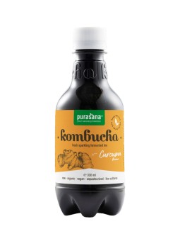 Kombucha curcuma vegan bio