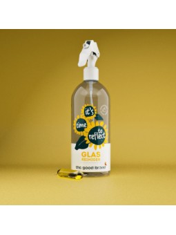 Glasreiniger sprayfles + 1 pod