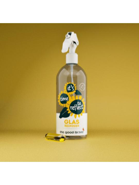 Glasreiniger sprayfles + 1 pod