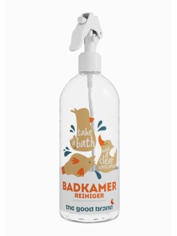 Badkamerreiniger sprayfles leeg