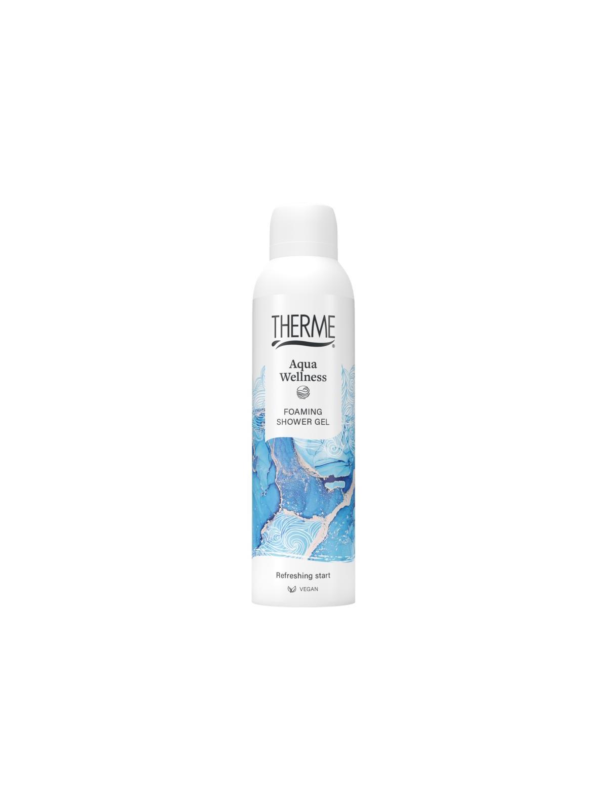 Aqua wellness foam shower