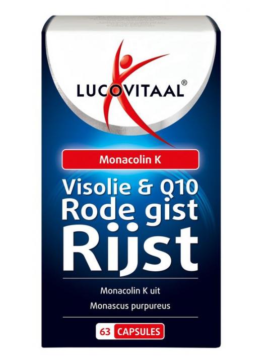 Rode gist rijst + visolie & Q10