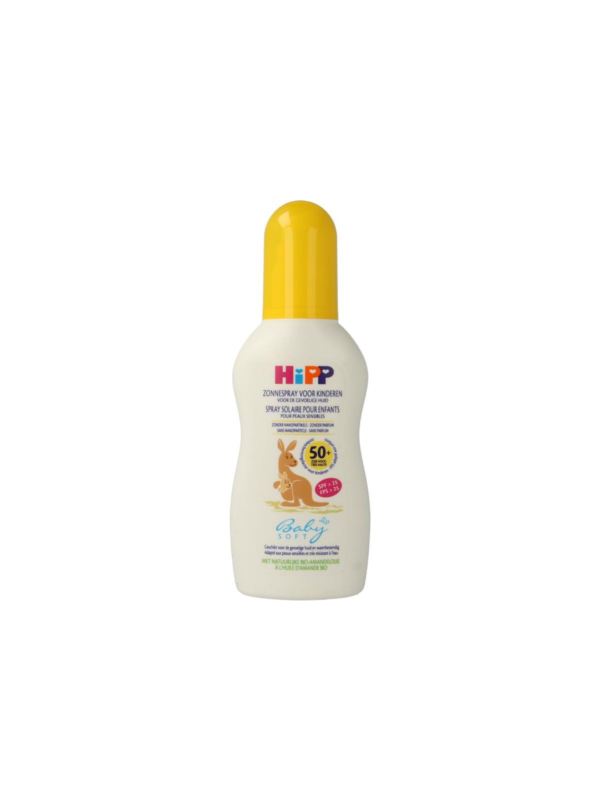 Baby soft zonnespray voor kinderen