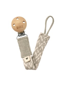 Pacifier clip sand/ivory