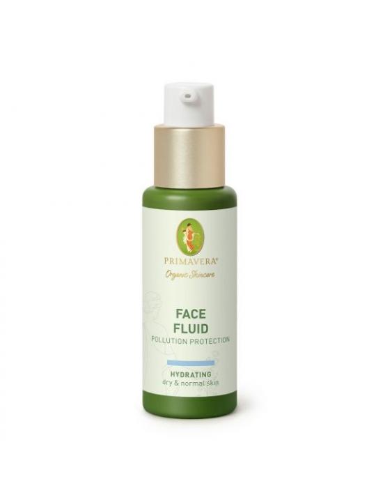 Face fluid pollution protection