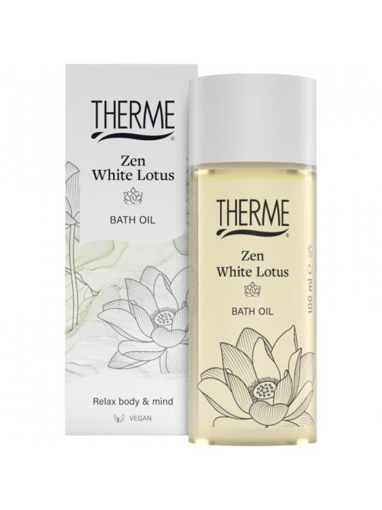 Zen white lotus bath oil