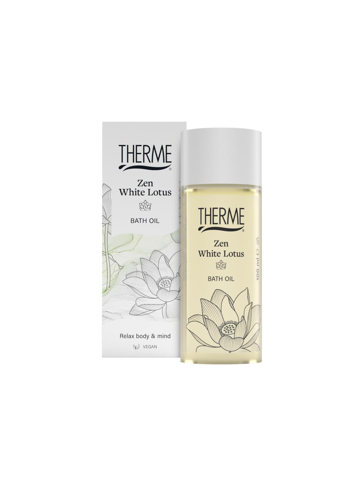 Zen white lotus bath oil