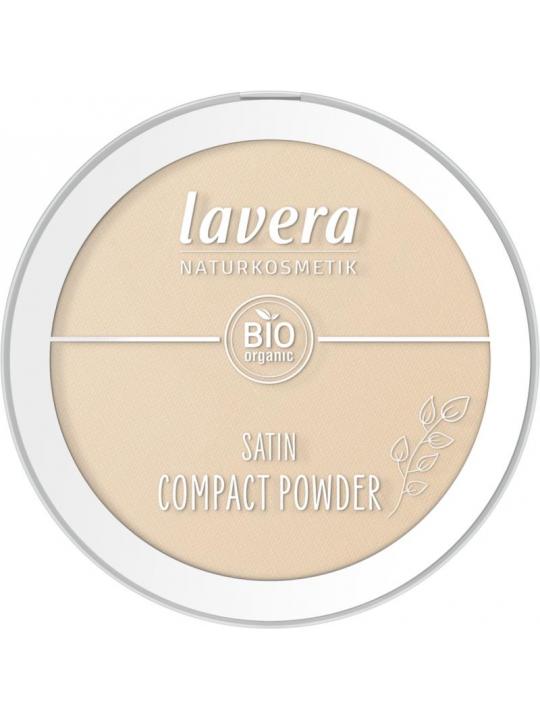 Satin compact powder medium 02