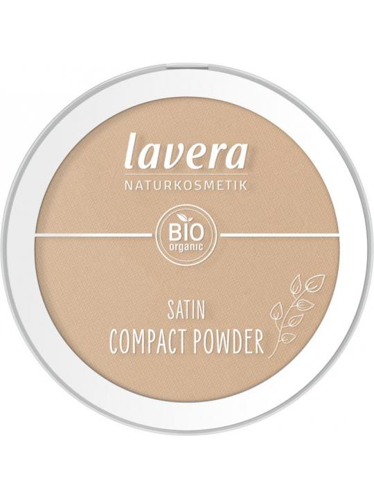 Satin compact powder tanned 03