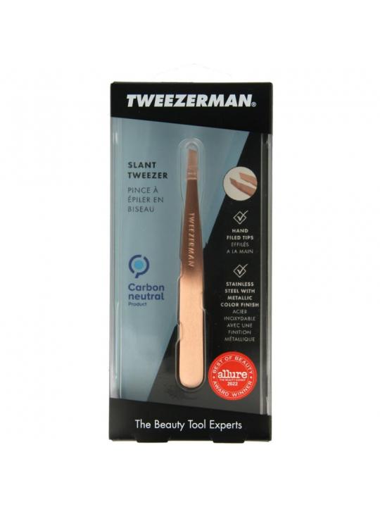 Slant tweezer rose goud