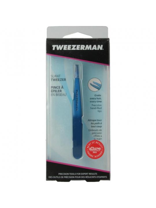 Slant tweezer bell bottom blue