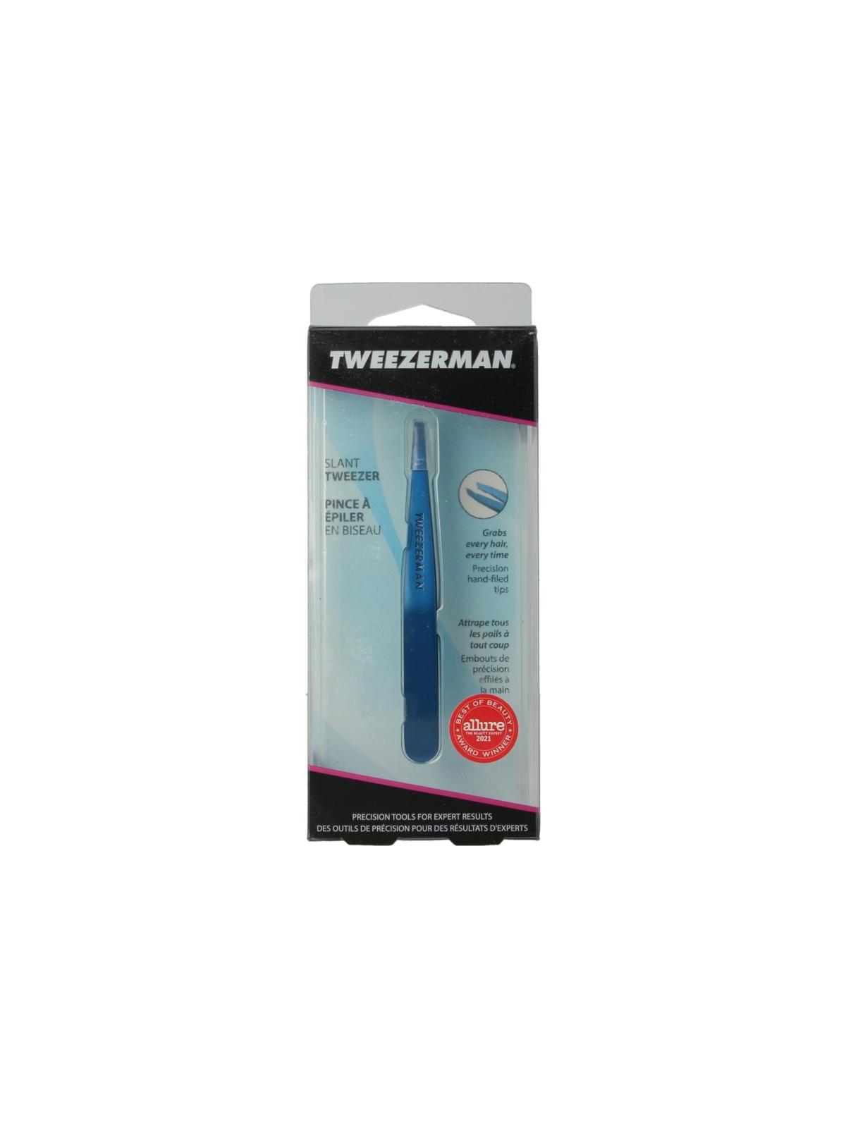 Slant tweezer bell bottom blue