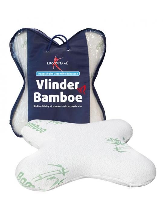 Bamboe vlinderkussen