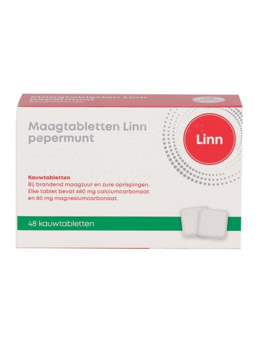 Maagtabletten pepermunt