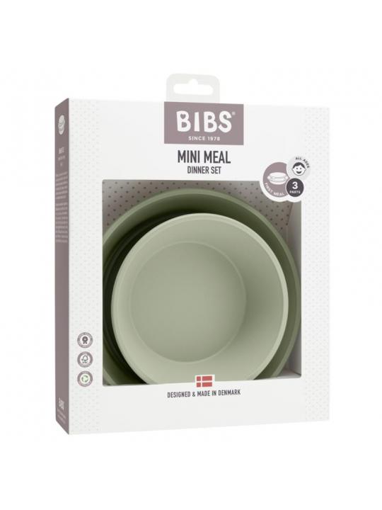 Baby dinner set sage