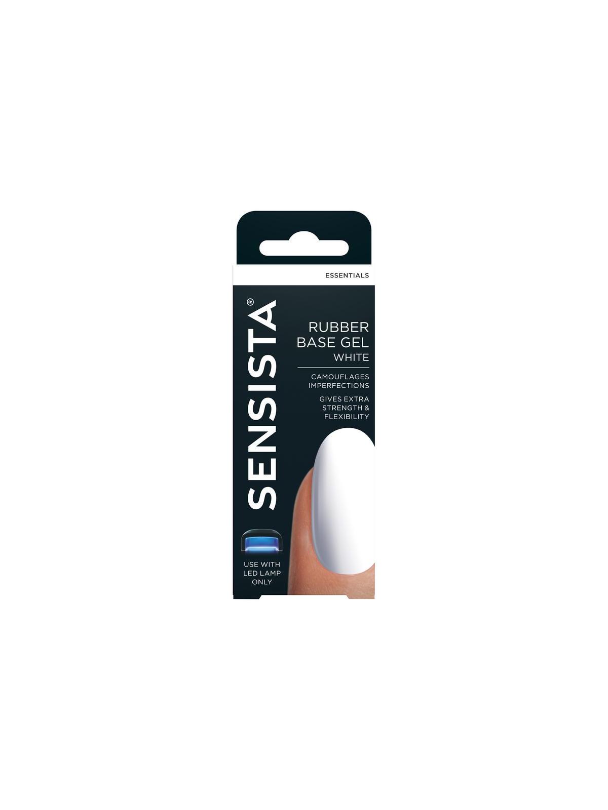 Rubber base gel white