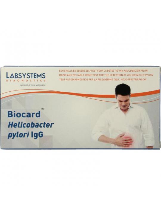 Helicobacter pylori test