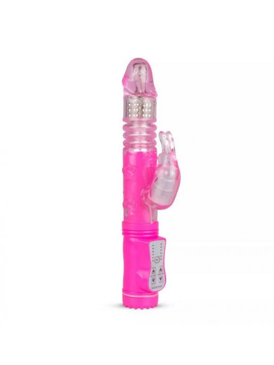 Stotende rabbit thrustin vibrator