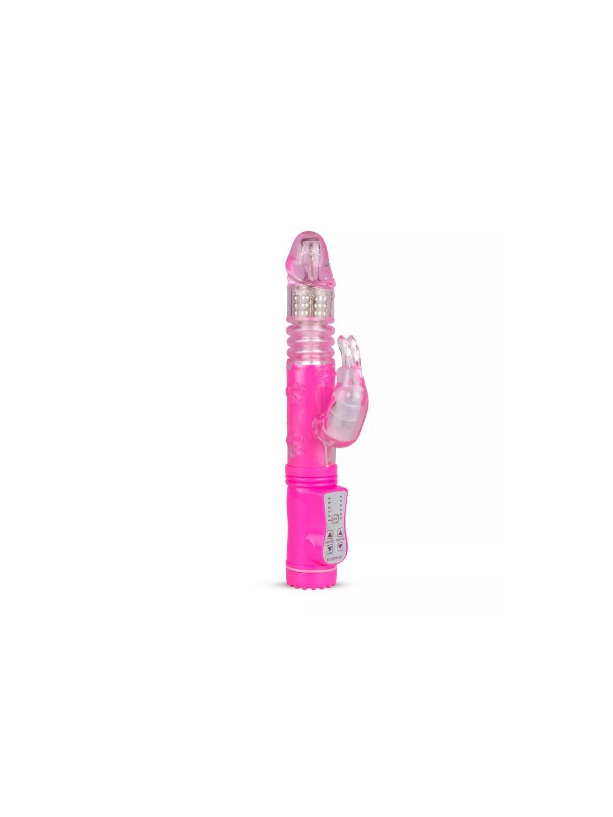 Stotende rabbit thrustin vibrator