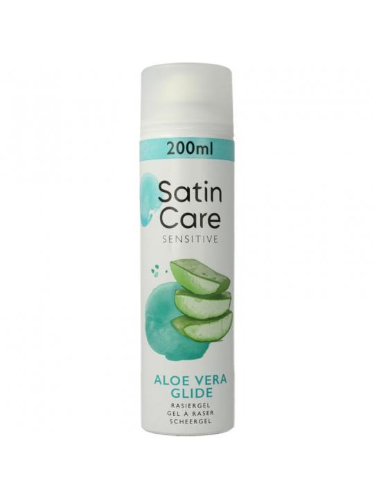 Satin care scheergel gevoelige huid