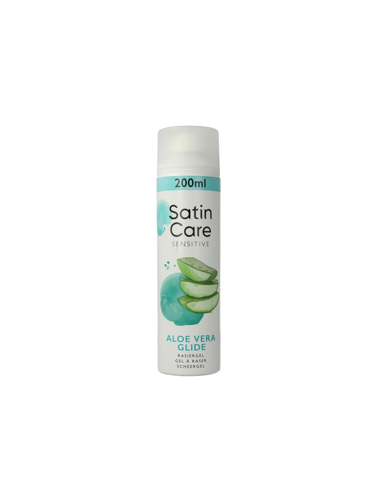 Satin care scheergel gevoelige huid