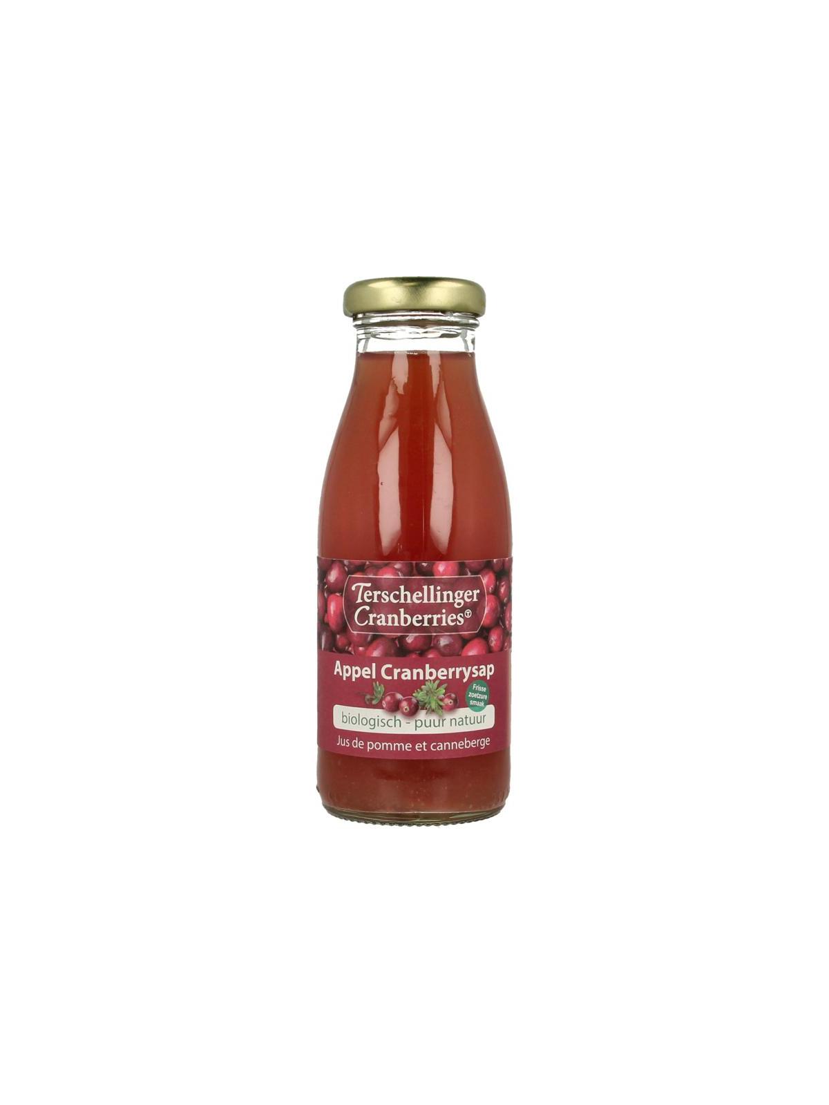 Appel cranberrysap bio