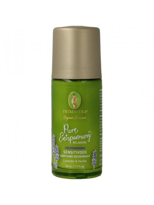 Relaxing soothing deodorant