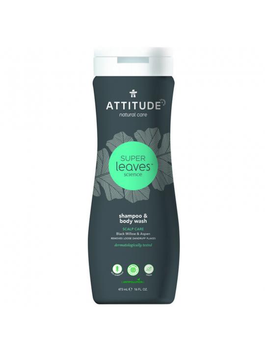 Shampoo & bodywash 2 in 1 super leaves