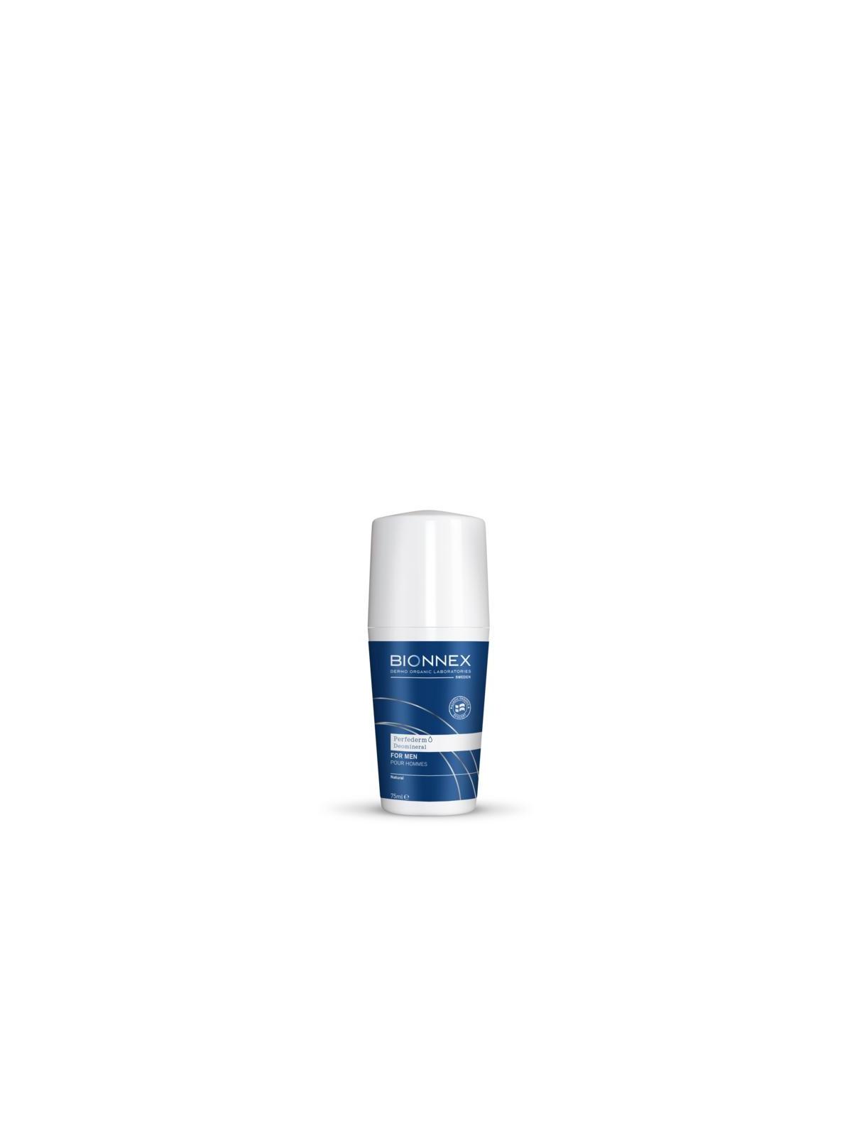 Perfederm deodorant mineral roll-on for men
