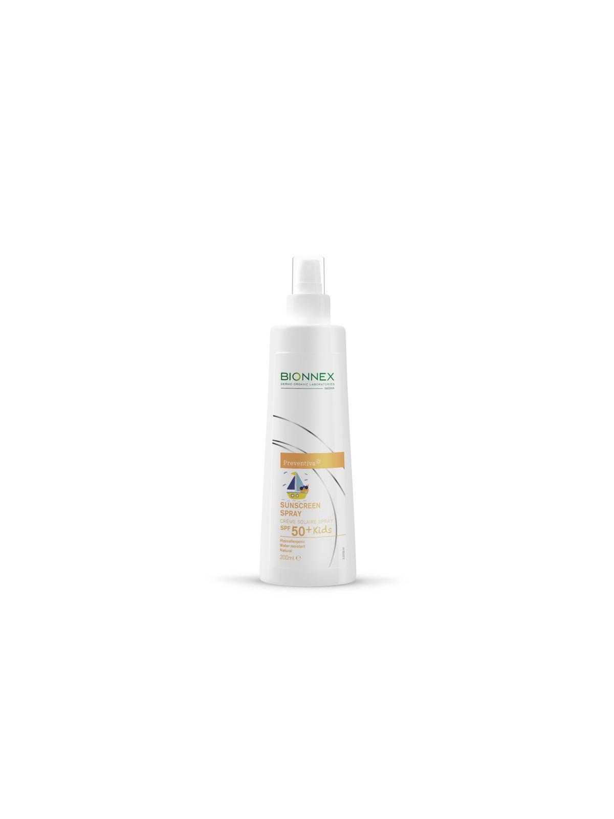 Preventiva sunscreen cream spray kids SPF50+