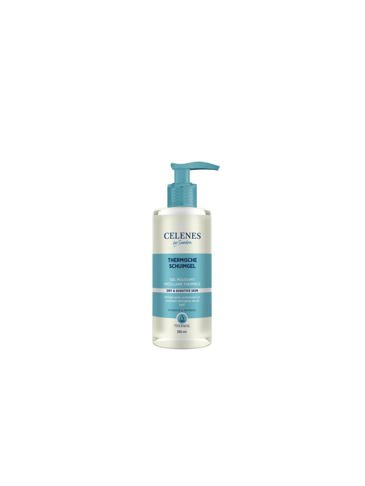 Thermal foaming gel dry skin