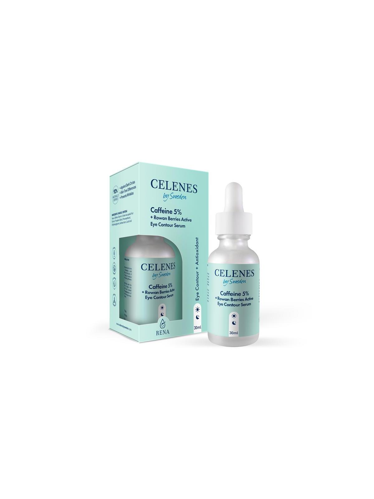 Cafeine 5% + rowan berries serum