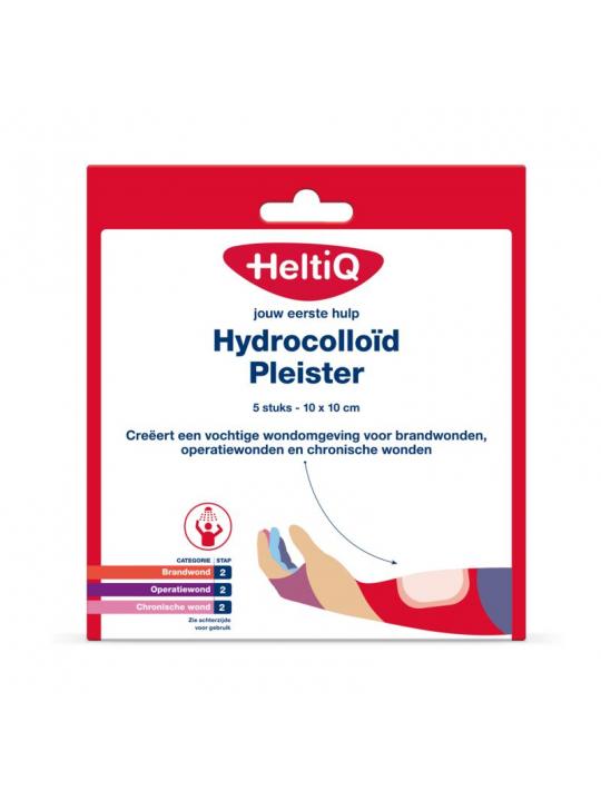 Hydrocolloid pleisters 10 x 10cm