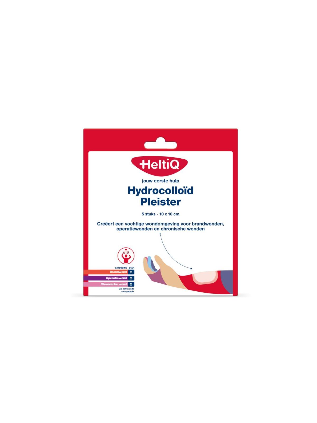 Hydrocolloid pleisters 10 x 10cm