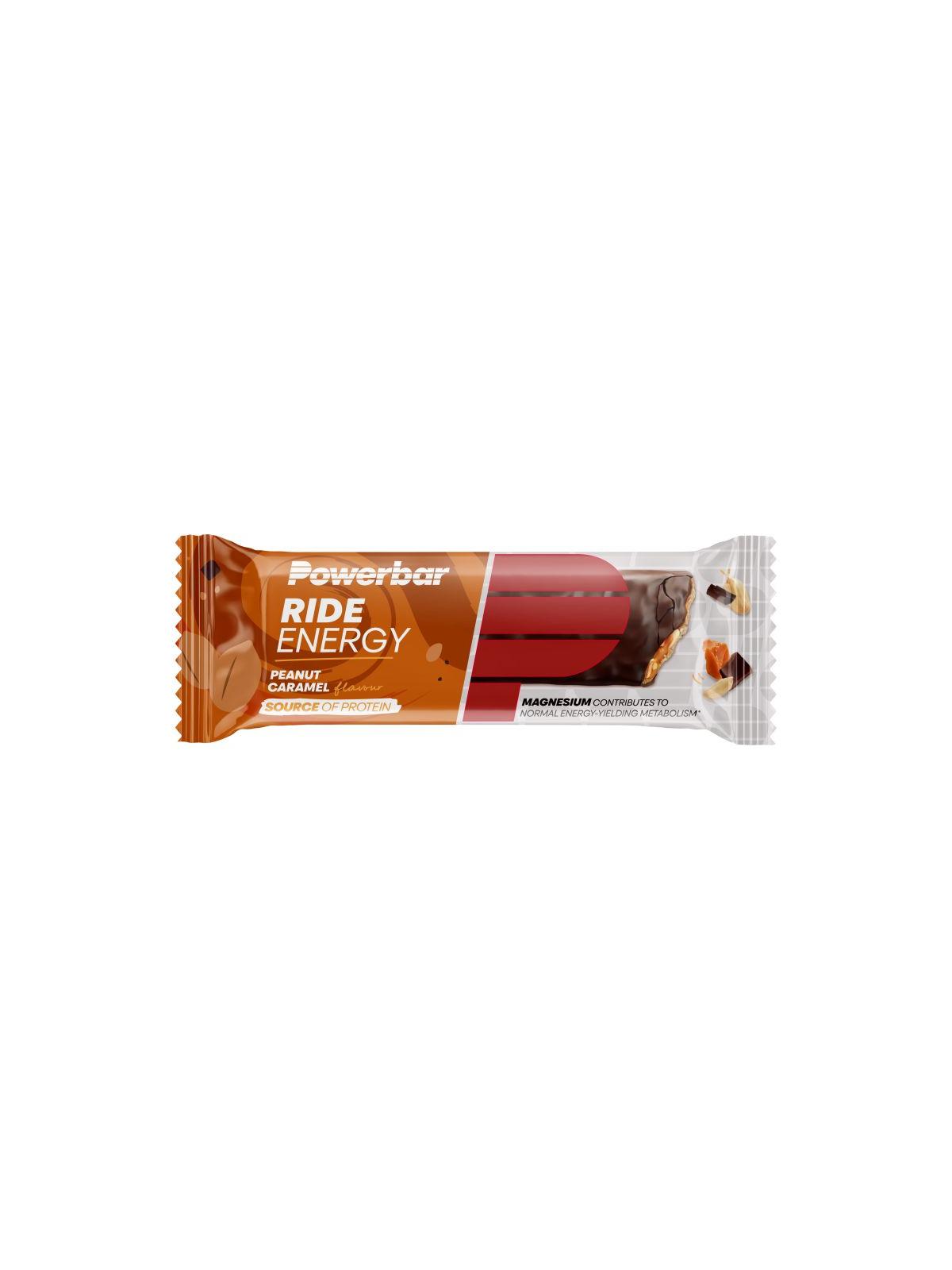 Ride energy bar peanut caramel