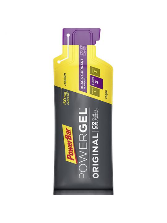 Powergel black currant caffeine