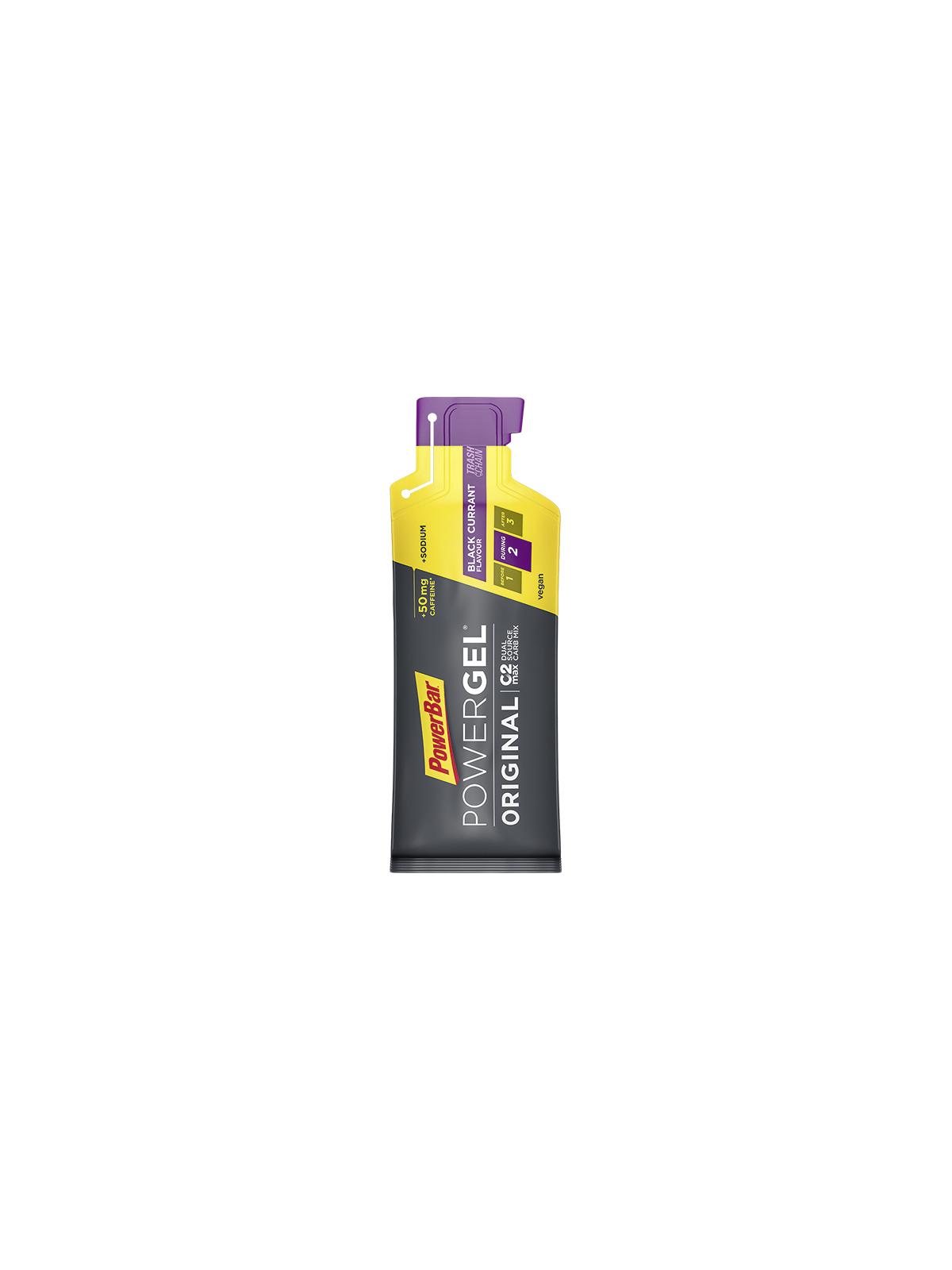 Powergel black currant caffeine