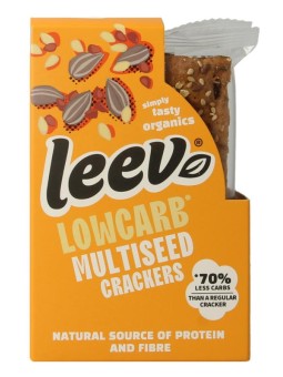 Lowcarb crackers multiseed demeter bio