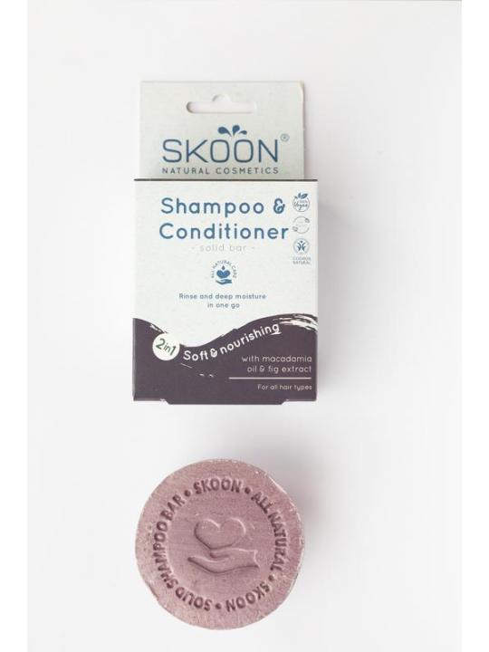 Solid shampoo & conditioner 2 in 1
