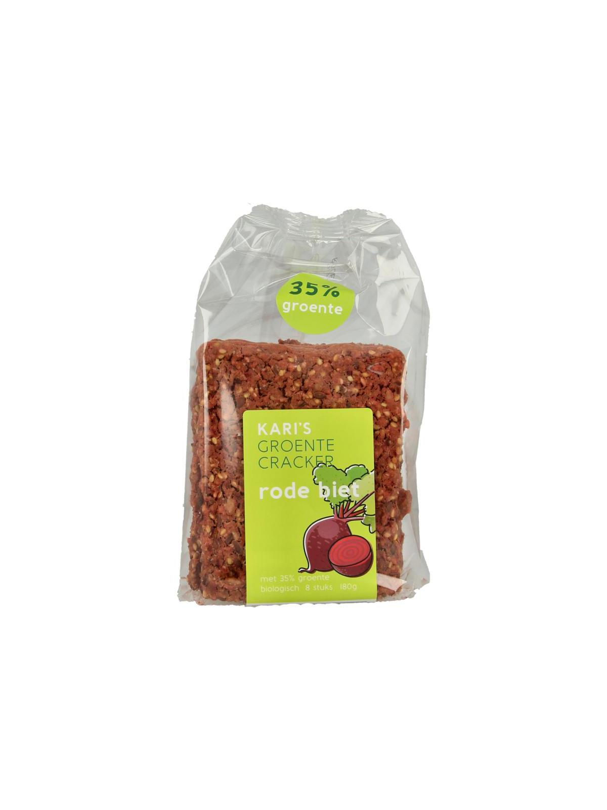 Groentecracker rode biet bio