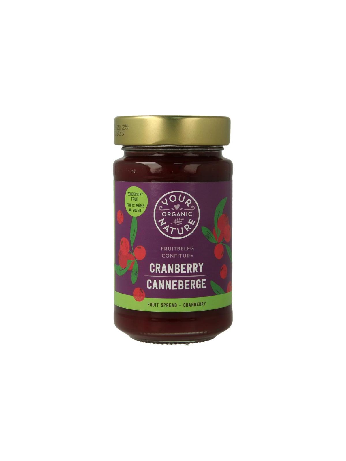 Fruit beleg cranberry bio